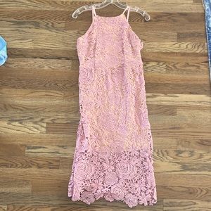 Free Generation Pink Floral Dress Size Small